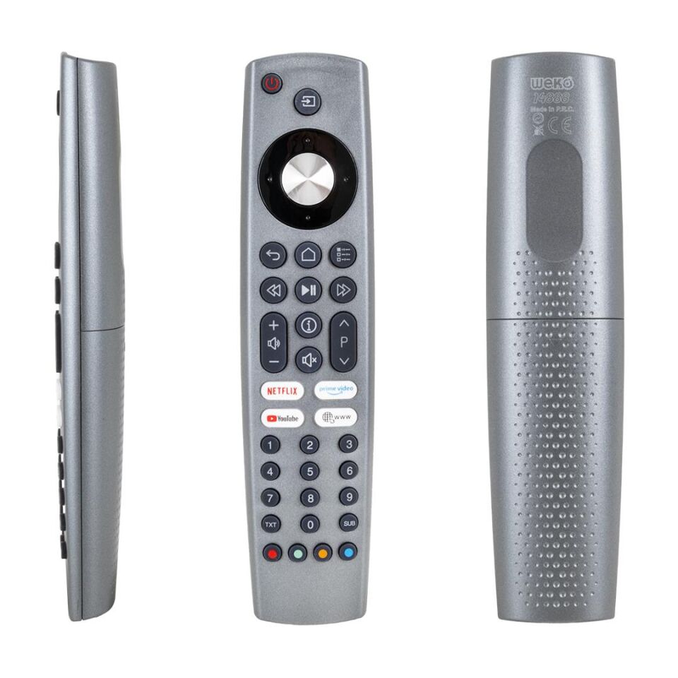 Weko Arçelik Beko Grundig Netflix-Youtube-Prime Google Play Tuşlu LCD LED TV Kumanda