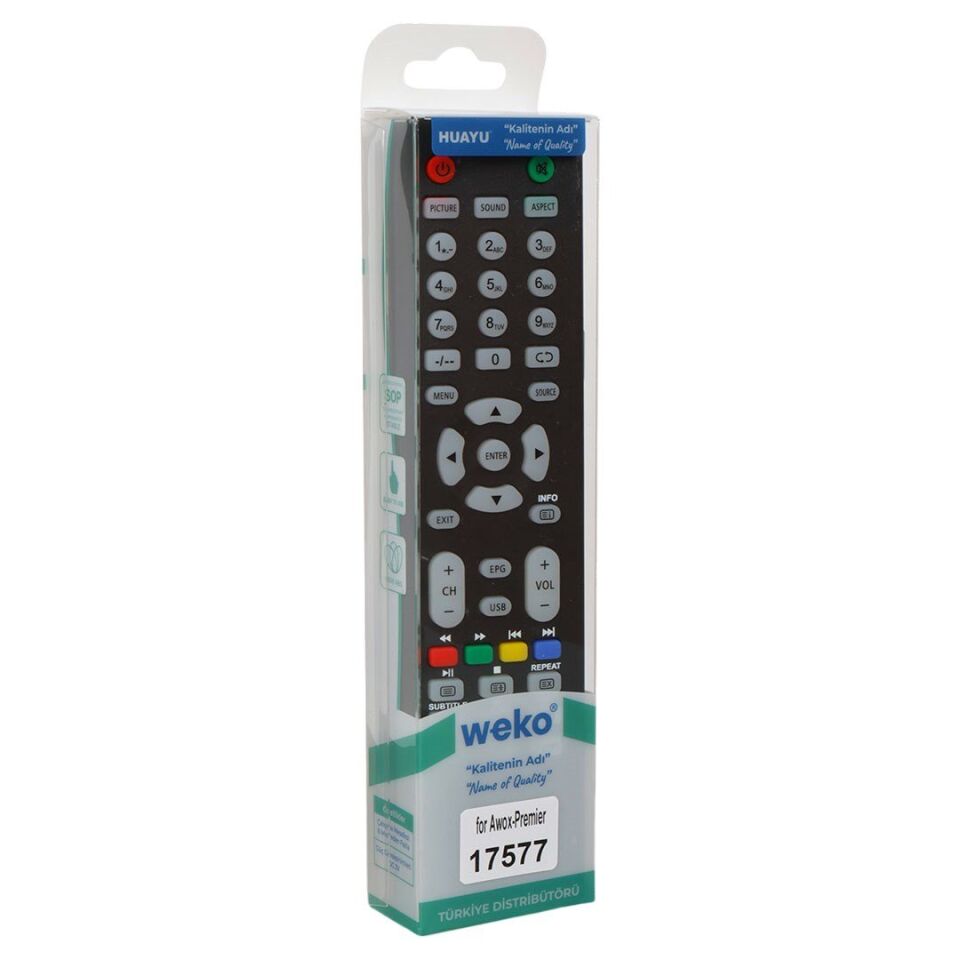 Awox 43110 Plus - Telefox 43TFH4300 - Premier H03230628190028 Lcd Led Tv Kumanda