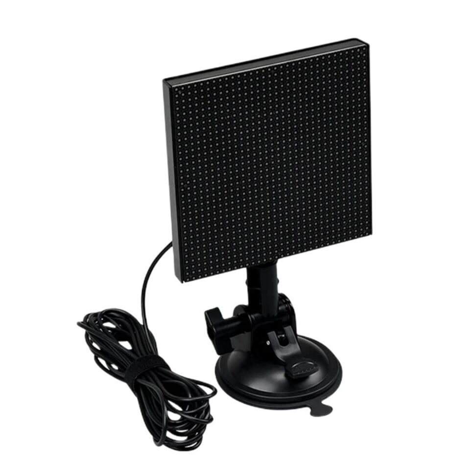 Powermaster PM-24068 Ledli Araç Arka Cam İfade Ekran Paneli Oto Ledli Dijital Ekran Cep Telefonundan Kontrollü