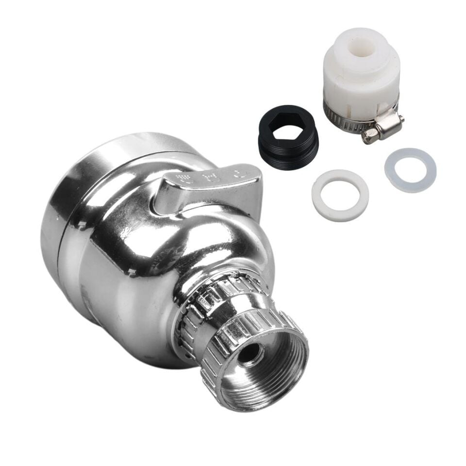 Ayt Sunup SN-27115 3 Kademeli Tasarruflu Musluk Başlığı 360 Derece Musluk Tayzik Aparatı