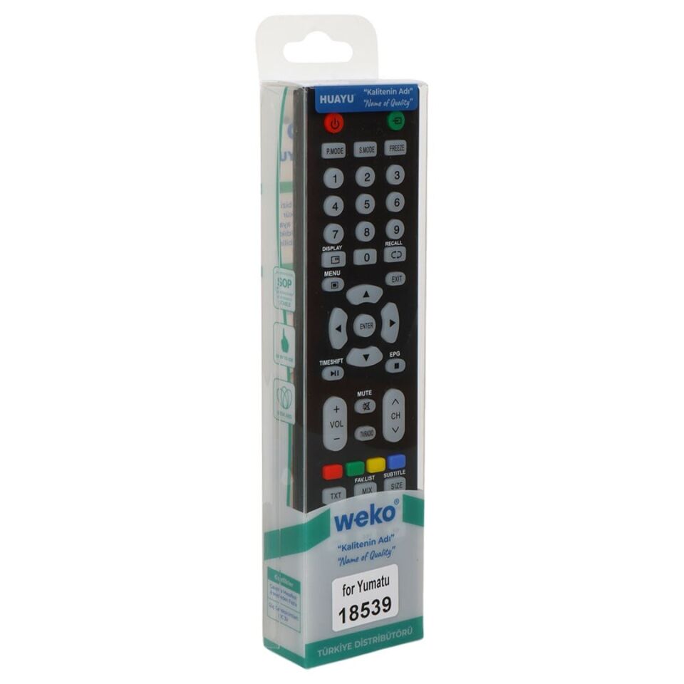 Yumatu Onyx MFL0197 - Premier 43TFH4300 - Awox U3200STR - Telefox 50TFH5000 Lcd-Led Tv Kumanda