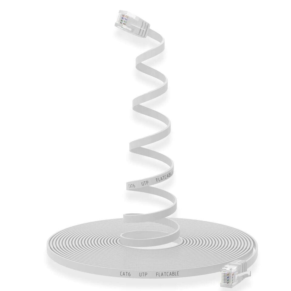 Powermaster Cat6 Yassı Kablo 2 Metre