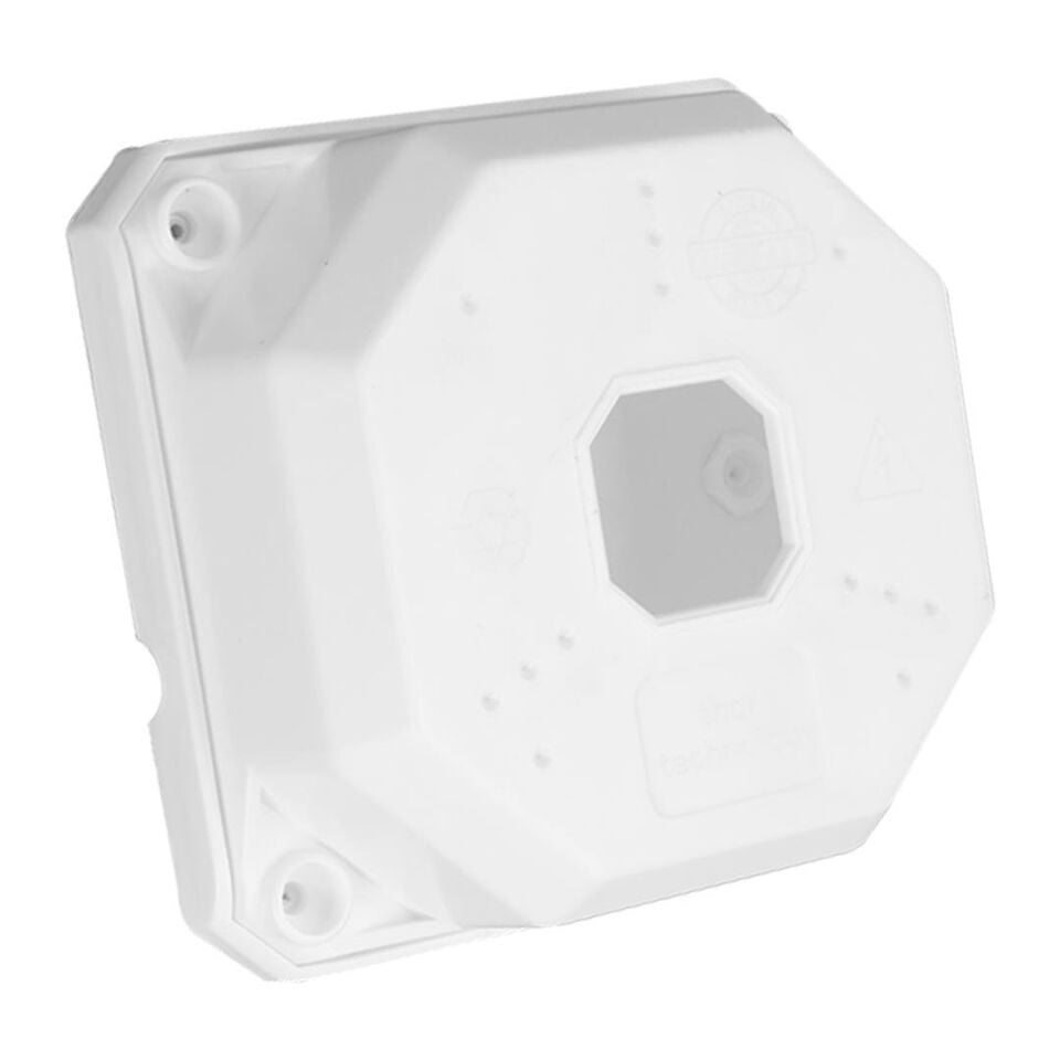 Thor TKB-1111 Dış Mekan Kamera Montaj Kutusu Kare Buat Taban Güvenlik Kamerası Kablo Gizleme Kutusu