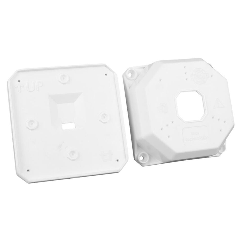 Ayt Thor TKB-1111 Dış Mekan Kamera Montaj Kutusu Kare Buat Taban Güvenlik Kamerası Kablo Gizleme Kutusu