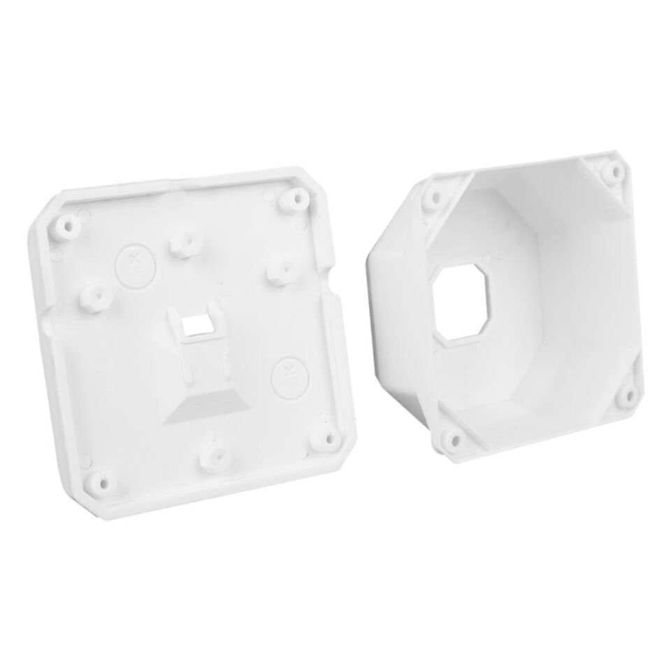 Ayt Thor TKB-1111 Dış Mekan Kamera Montaj Kutusu Kare Buat Taban Güvenlik Kamerası Kablo Gizleme Kutusu