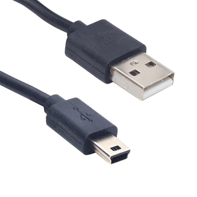 Usb A Mini Usb 5 Pin 50 Cm V3 Kablo Navigasyon Cihazı Oto Araç Kamera Şarj Kablosu