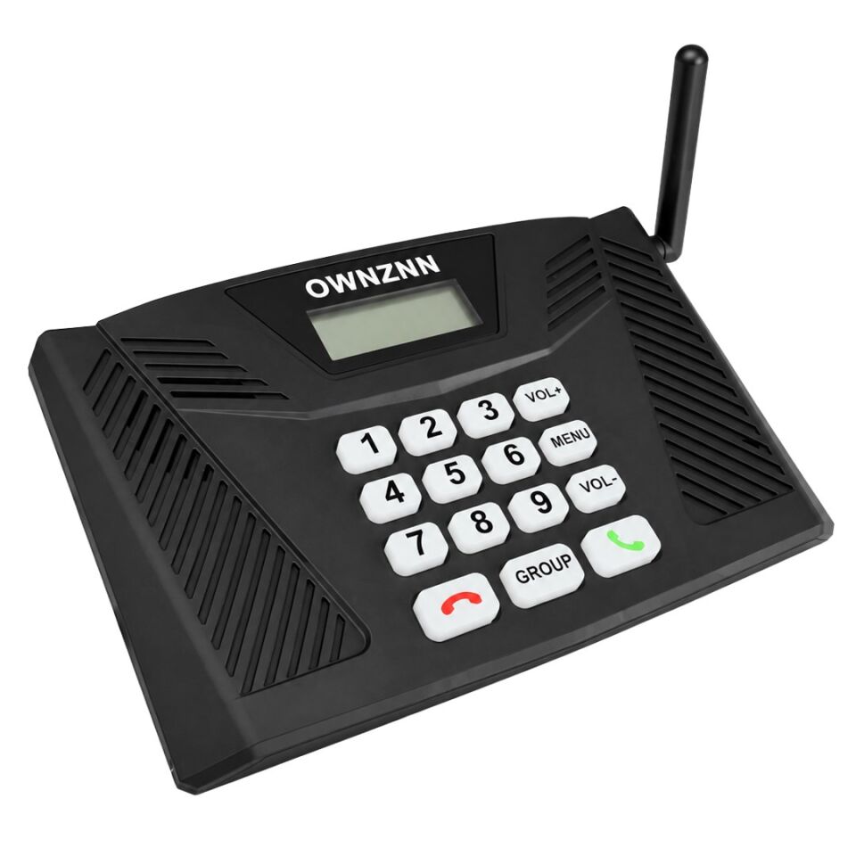 Hello 2AS5R DC 5V 1A Kablosuz Intercom Sistemi 18 Kanal Kapalı Devre Sesli İletişim Çözümü