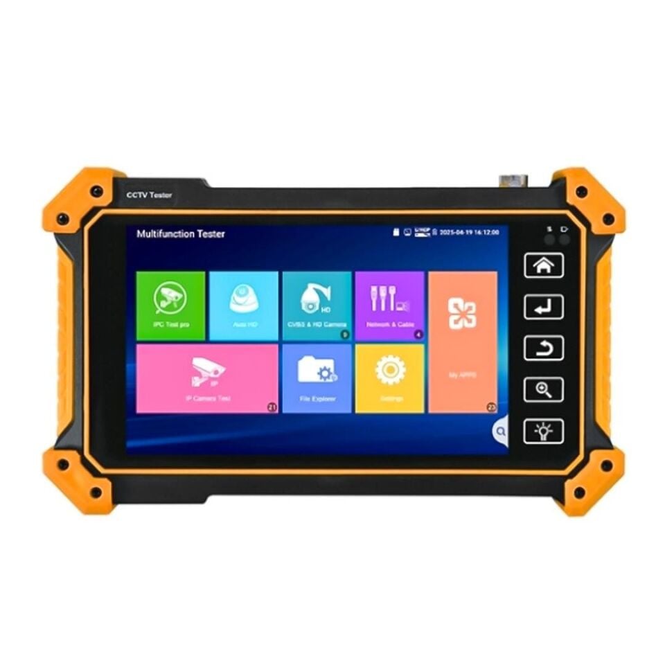 Ayt Novacom NVC-MFV56 IP-HD-TVI-CVI-AHD 5.5 İnç Android 10.0 Oled Ekran 1280x720 CCTV Kamera Test Ayarlanama Cihazı