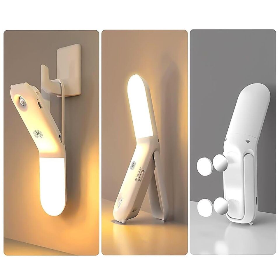 Ayt Powermaster PM-26763 Üç Renkli Sensörlü Masa Üstü Asmalı Gece Lambası Sabit Ve Sensörlü Led Aydınlatma