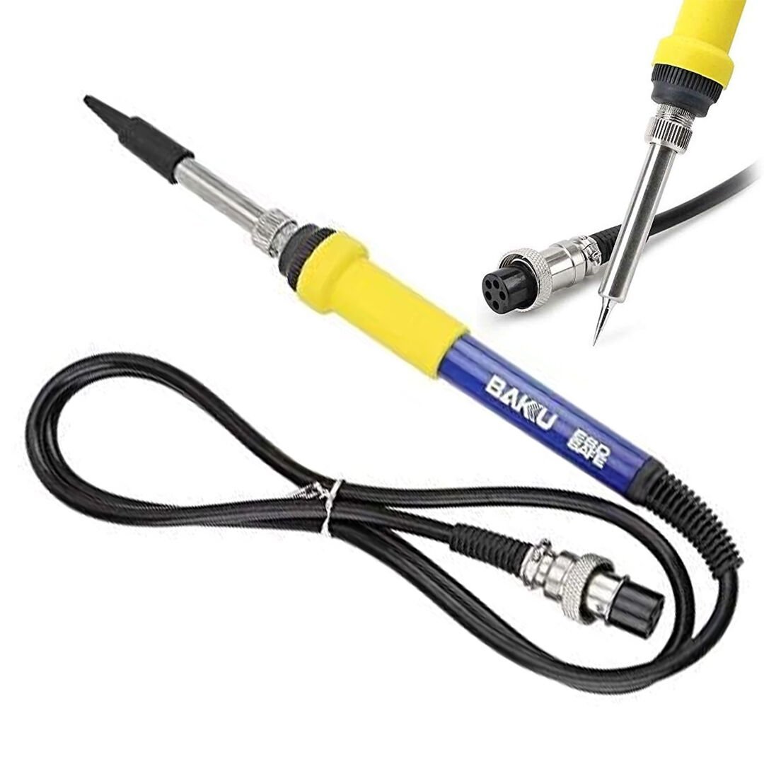 Ayt Bakü Bk-936 5 Pin Lehim Havya Sapı Yedek Bk-878l2 İçin Uygun 1.2 Metre