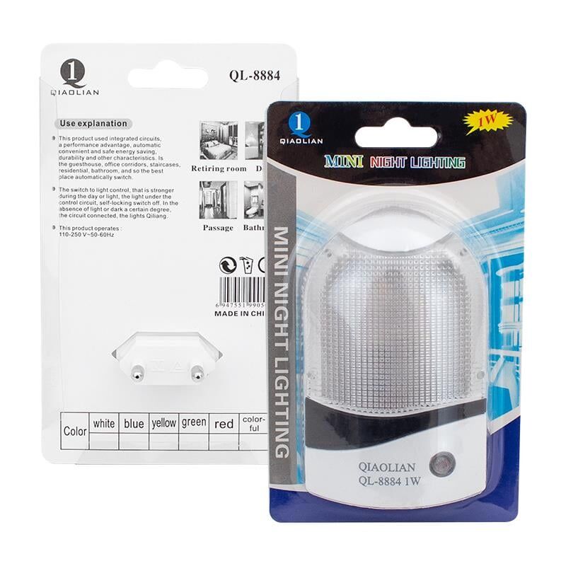 Powermaster PM-34096 1 Watt Ledli Fotoselli Sensörlü Gece Lambası