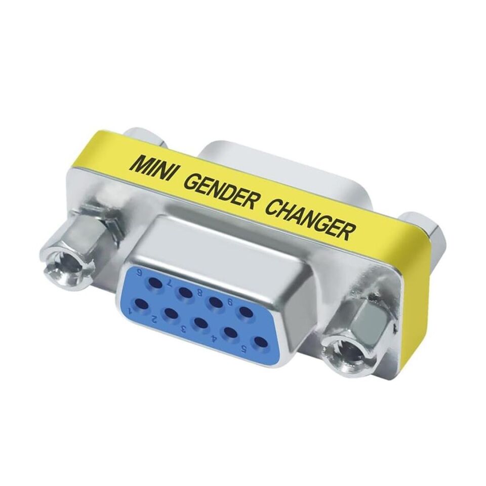 Powermaster 9 Pin Dişi Dişi Çevirici Dişi Vga Çevirici Vga İlave Ara Soket