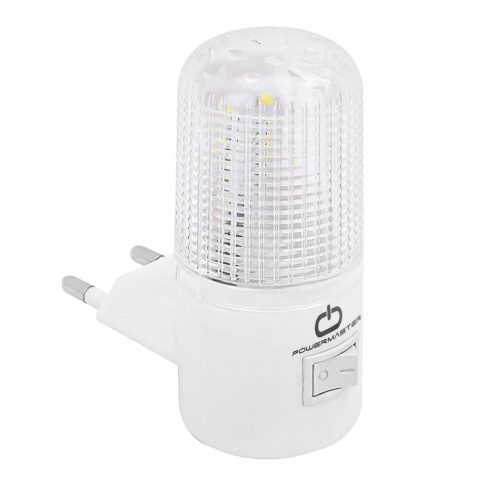 Powermaster QL-102 Ledli Anahtarlı Gece Lambası (0.5 Watt Saatte)
