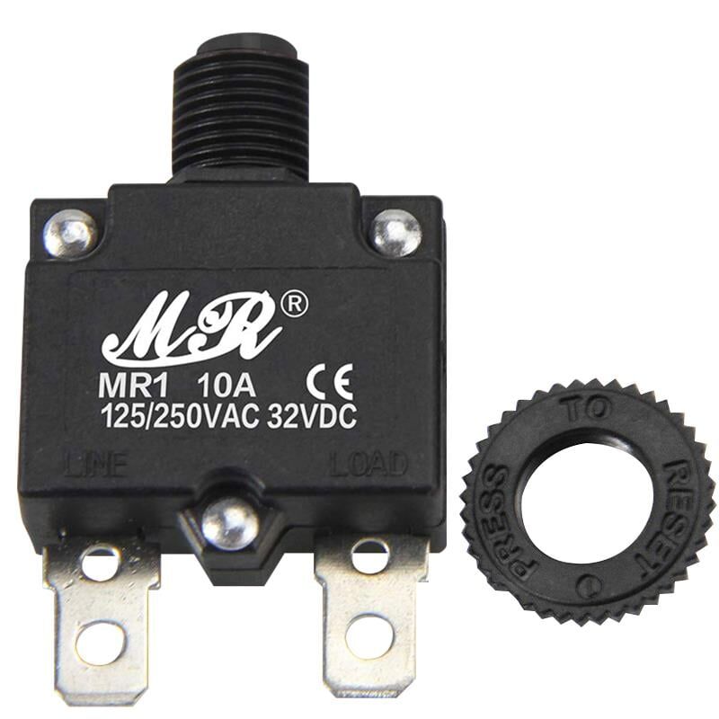 Powermaster Reset Butonu 220V  10 Amper MR1 2 Pin