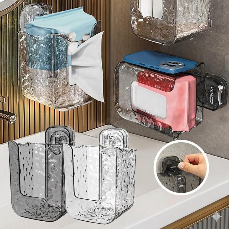 Sunup SN-26822 Banyo Tuvalet Islak Mendil Rafı