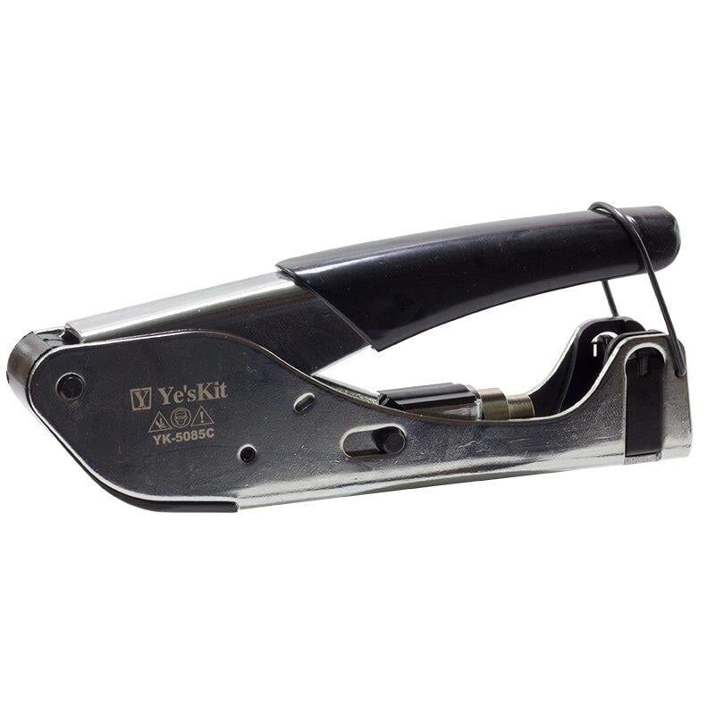 Ayt Powermaster YK-5085C3 F Konnektör Sıkma Pensesi Dijitürk Soketi Digıturk Jack Sıkma Pensesi