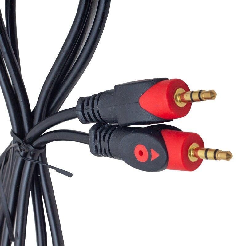 Powermaster 3.5 Mm Erkek Erkek 3 Metre Stereo Aux Kablo Jack Girişli Hazır Kablo