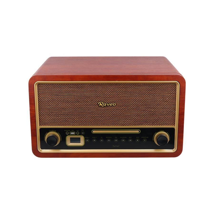 Magicvoice F29 Retro Vintage Çanta Pikap CD Radyo Bluetooth Aux USB Mp3 Çalar