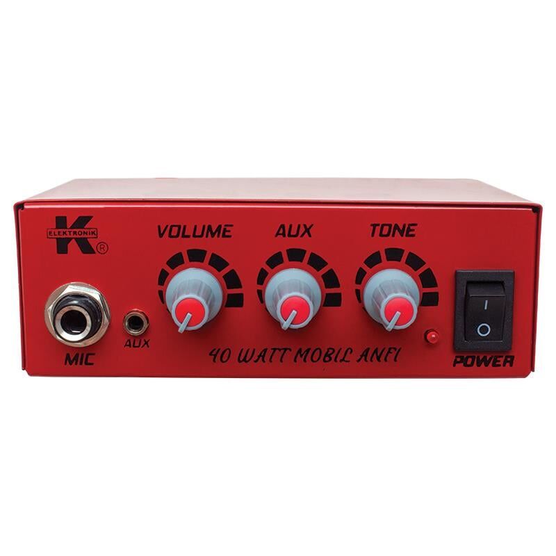 Ayt Magicvoice Mv-2022 12 Volt 50 Watt Mini Pazarcı Anfisi Mini Araç Oto Amfisi