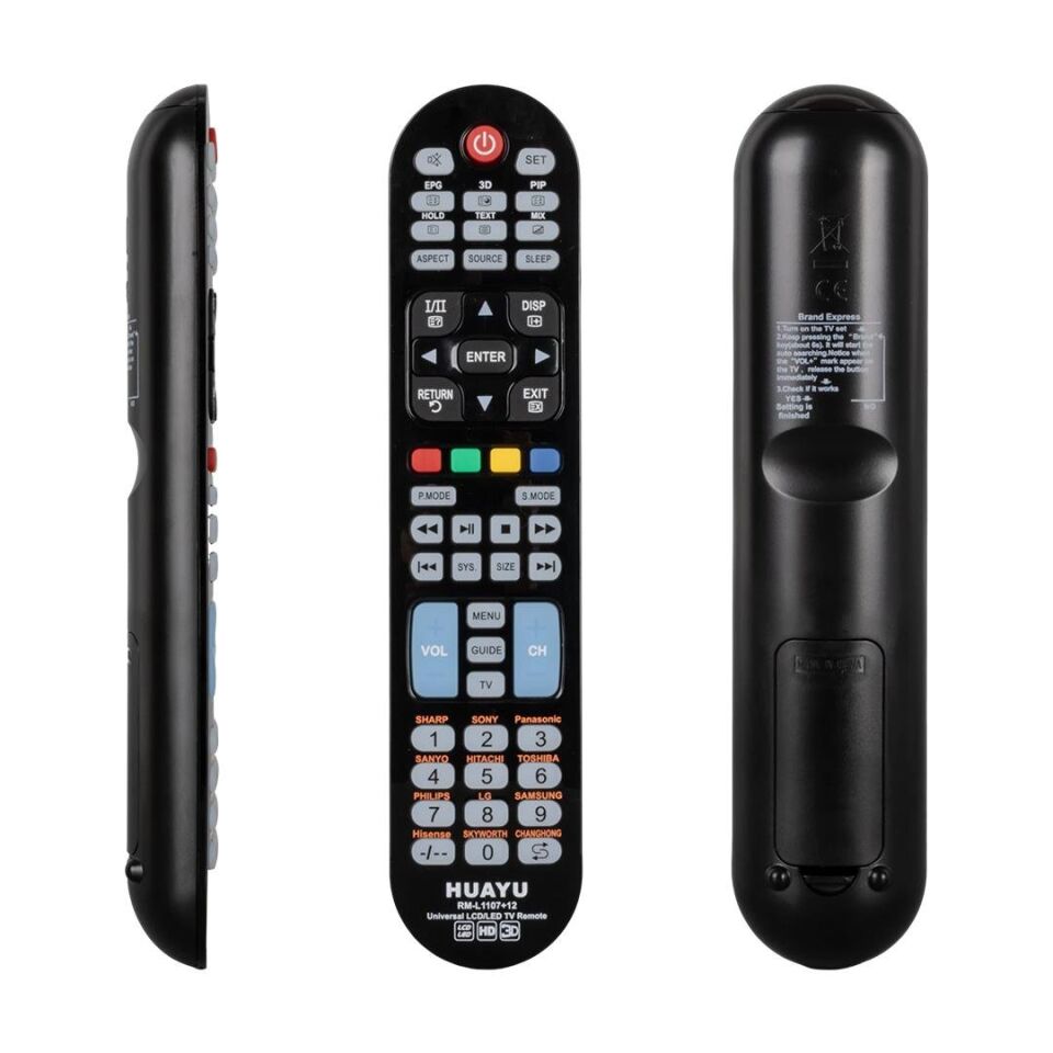 Huayu Rm-l1107+8 3D Universal Akıllı Tv Kumandası Lcd Led Tv Kumanda