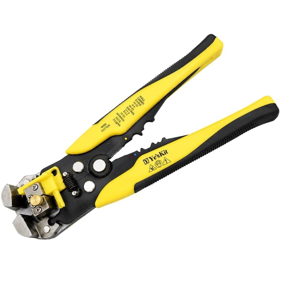 Ayt Powermaster YK-371B Kablo Kesme Soyma Pensesi Terminal Sıkma Pensesi Kablo Soyucu
