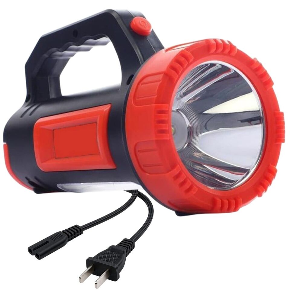 Powermaster XS-519 Şarj Edilebilir Amerikan Fişli Power Ledli 3W Kamp Tipi El Feneri