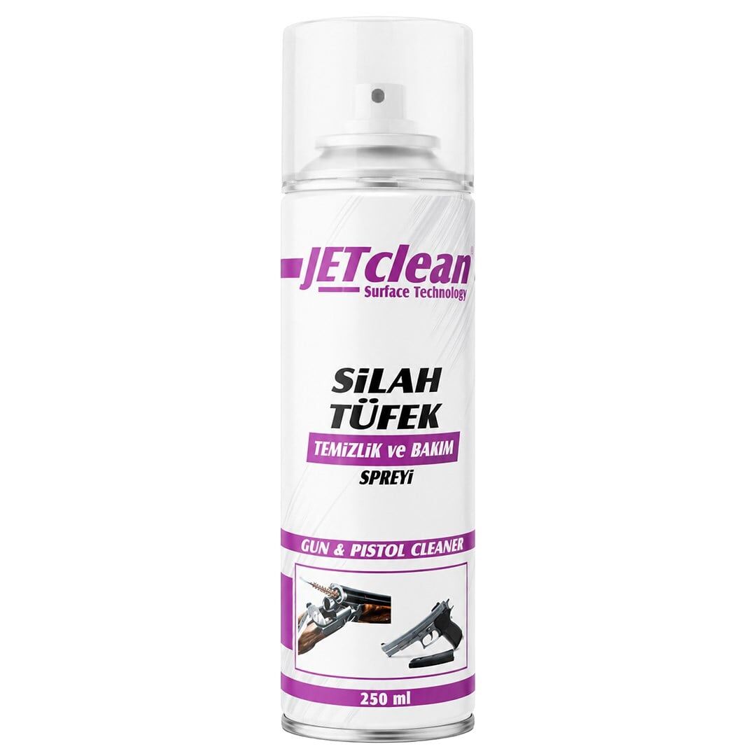 Jetclean 250Ml Si lah Ve Tü fek Temizlik Bakım Spreyi 4'Ü 1 Arada Koruyucu Yağ Ve Pas Sökücü