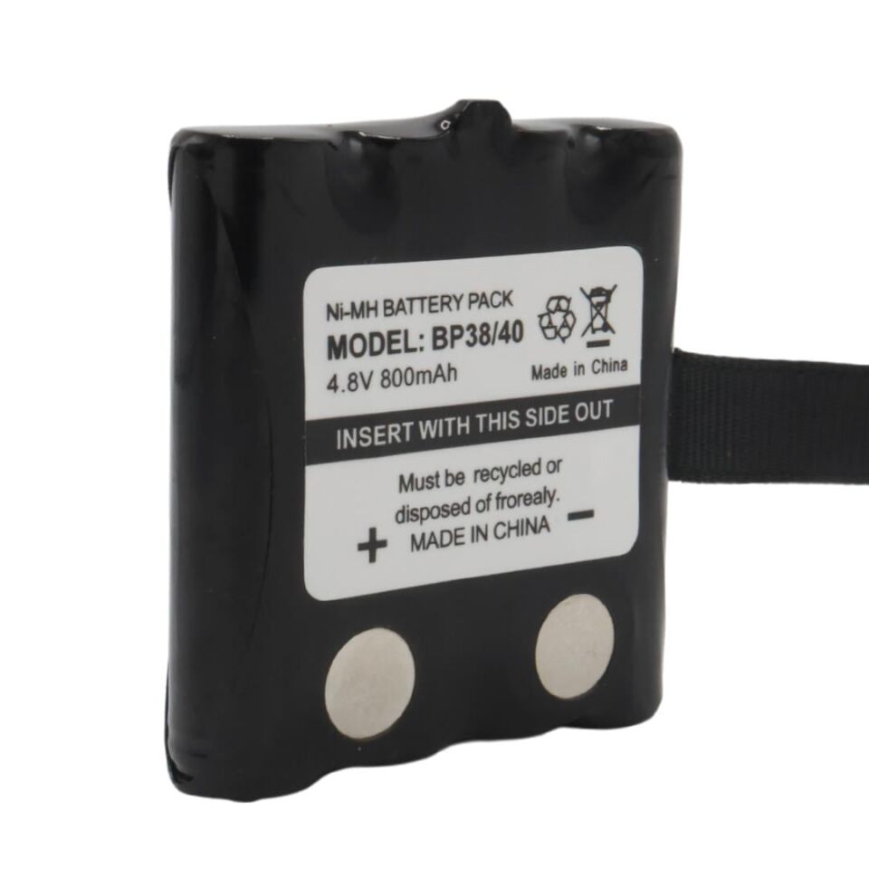 Powermaster 4.8 Volt 800 mAh Cobra Telsiz Telefon Pili BP38 40