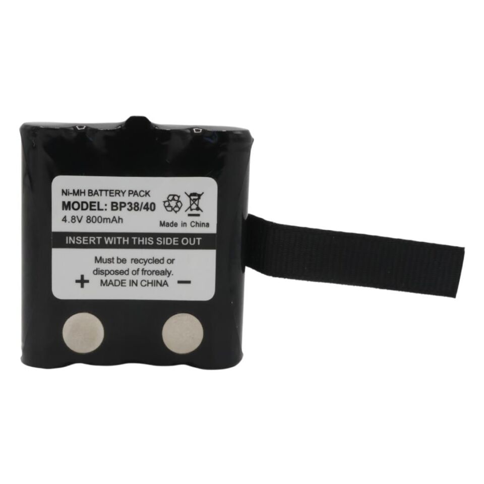 Powermaster 4.8 Volt 800 mAh Cobra Telsiz Telefon Pili BP38 40