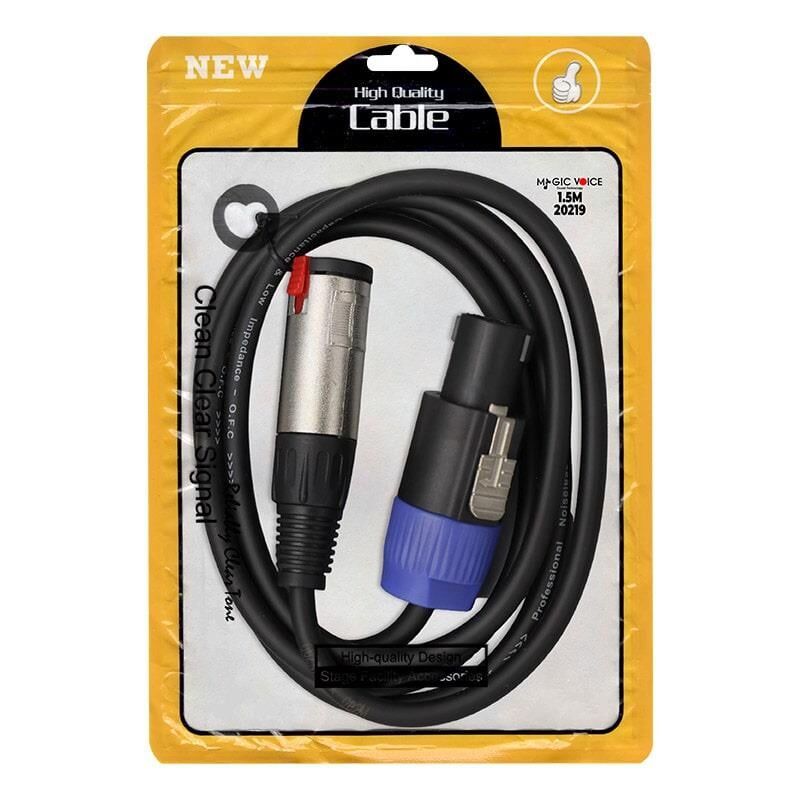 Powermaster LD384 Specon Erkek - Canon Dişi Çevirici Kablo 1.5 Metre