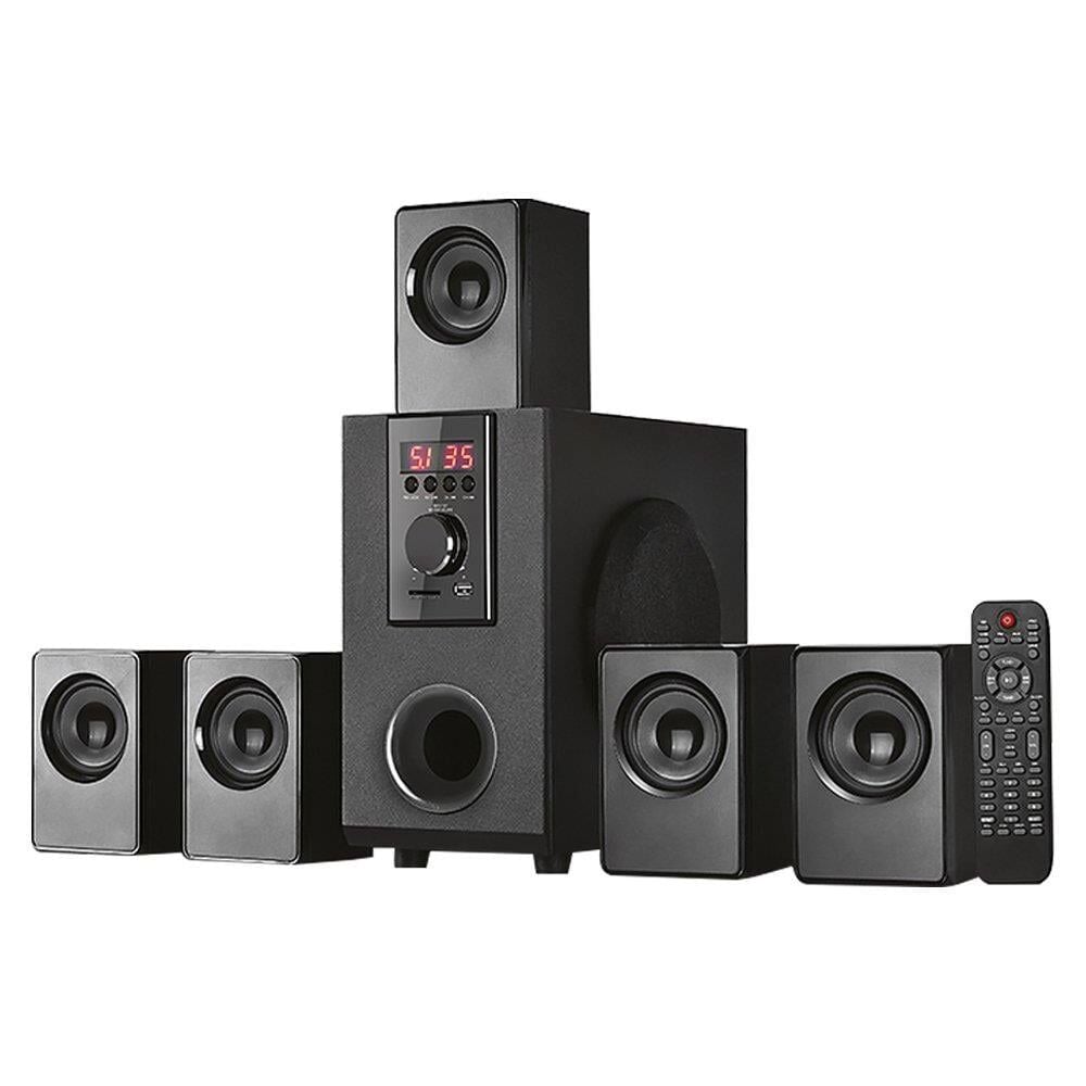 Mikado MD-505 5+1 Ses Sistemi USB - SD - FM Destekli Bluetooth Hoparlör Sinema Sistemi