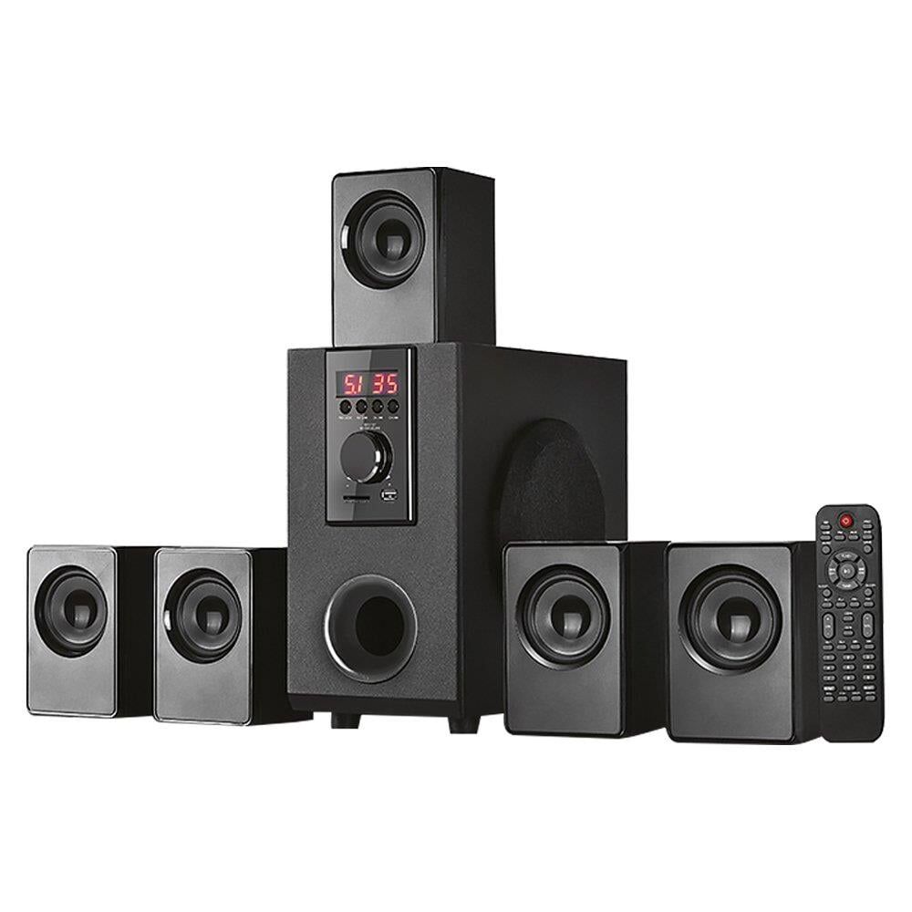 Mikado MD-505 5+1 Ses Sistemi USB - SD - FM Destekli Bluetooth Hoparlör Sinema Sistemi