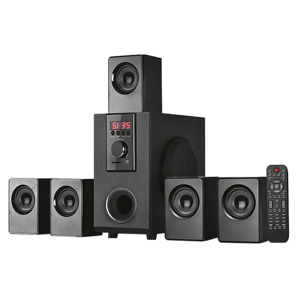 Mikado MD-505 5+1 Ses Sistemi USB - SD - FM Destekli Bluetooth Hoparlör Sinema Sistemi