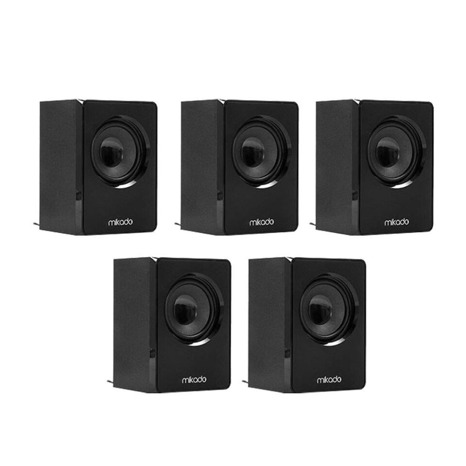 Mikado MD-505 5+1 Ses Sistemi USB - SD - FM Destekli Bluetooth Hoparlör Sinema Sistemi