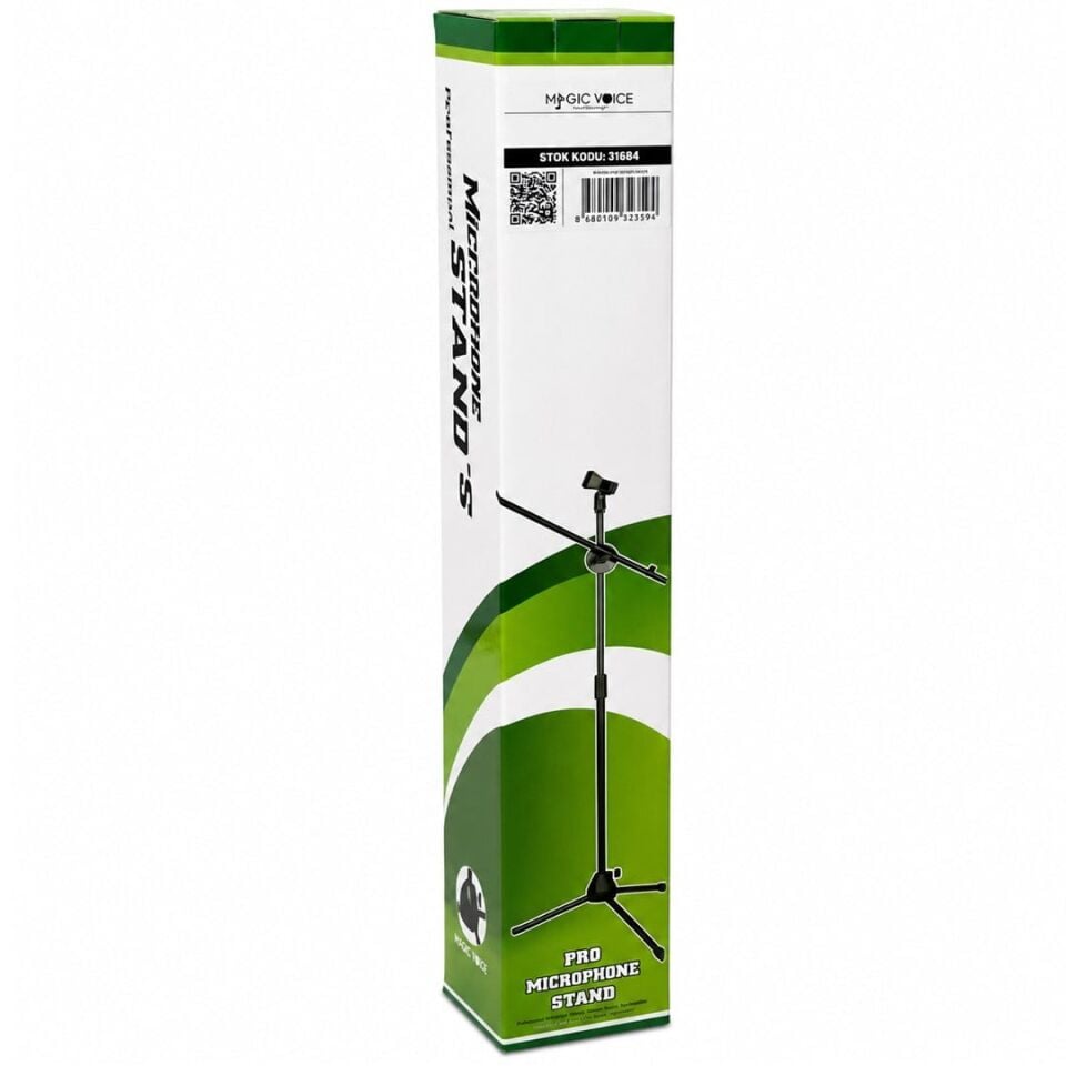 Magicvoice Dökme Taban Mikrofon Boy Sehpası 92-152 Cm Ayarlanabilir Mikrofon Tutucu Tutacağı