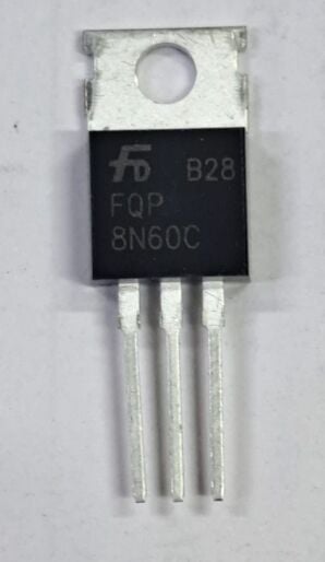 Ayt 8N60 Metal T0 220 Entegre Devre Transistör