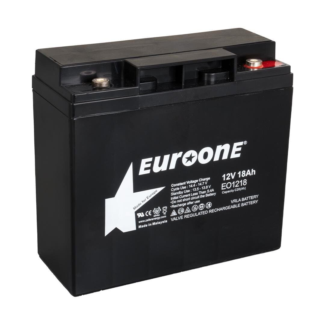 Ayt Euroone EO1218 12 Volt 18 Amper Bakımsız Kuru AGM Akü