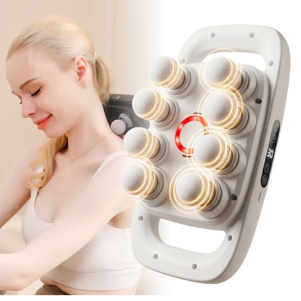 Powermaster PM-29678 Multi-Foksiyonel 8 Başlıklı Profesyonel Se lülit Giderici Ve Derin Doku Masaj Aleti