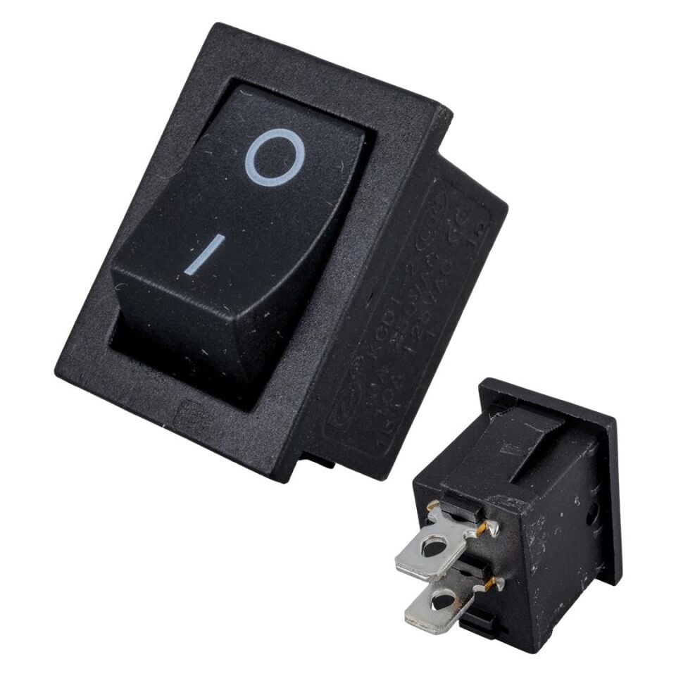 Powermaster Ic-124 Mini Aşıksız Yaylı Anahtar On Off Aç Kapa Düğme Buton 2 Kademeli