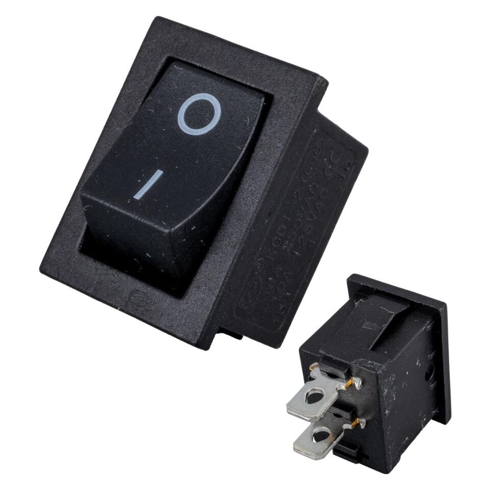 Powermaster Ic-124 Mini Aşıksız Yaylı Anahtar On Off Aç Kapa Düğme Buton 2 Kademeli
