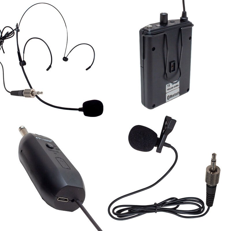 Ayt Magicvoice Mv-19601 Kablosuz Bluetooth Enstrüman Mikrofonu 6.3 Mm Jack Girişli 40 Metre Çekim Mesafesi