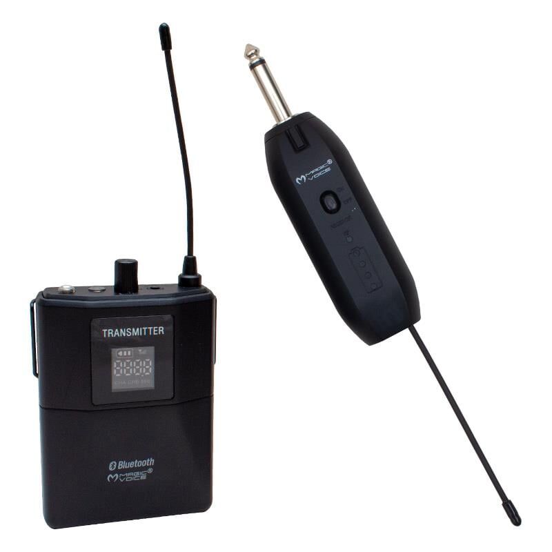 Ayt Magicvoice Mv-19601 Kablosuz Bluetooth Enstrüman Mikrofonu 6.3 Mm Jack Girişli 40 Metre Çekim Mesafesi