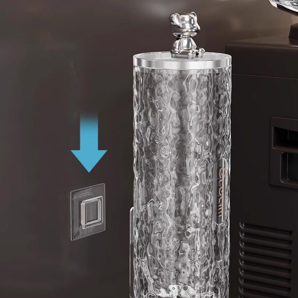 Ayt Sunup SN-27110 Kendinden Yapışkanlı Plastik Karton Bardak Dispenseri Su Sebili Kahve Makinası Yanı Bardaklık