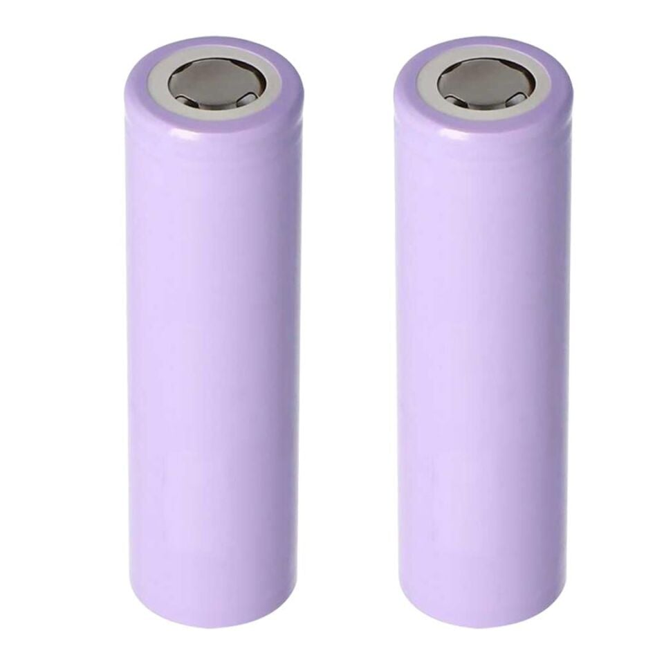 Powermaster 3.7 Volt 3500 mAh Şarjlı Li-iOn Başlıksız Kısa 18650 Pil El Feneri Powerbank Pili