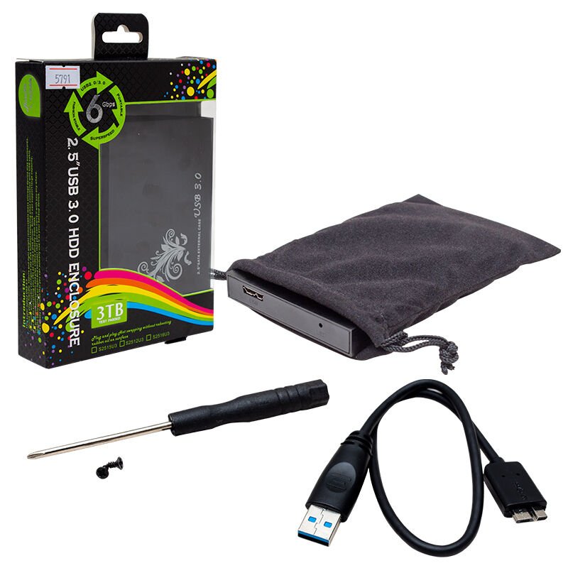 Ayt Powermaster PM-5791 Harici 2.5 İnç USB 3.0 Sata Harddisk Kutusu Usb Pc Bağlantısı