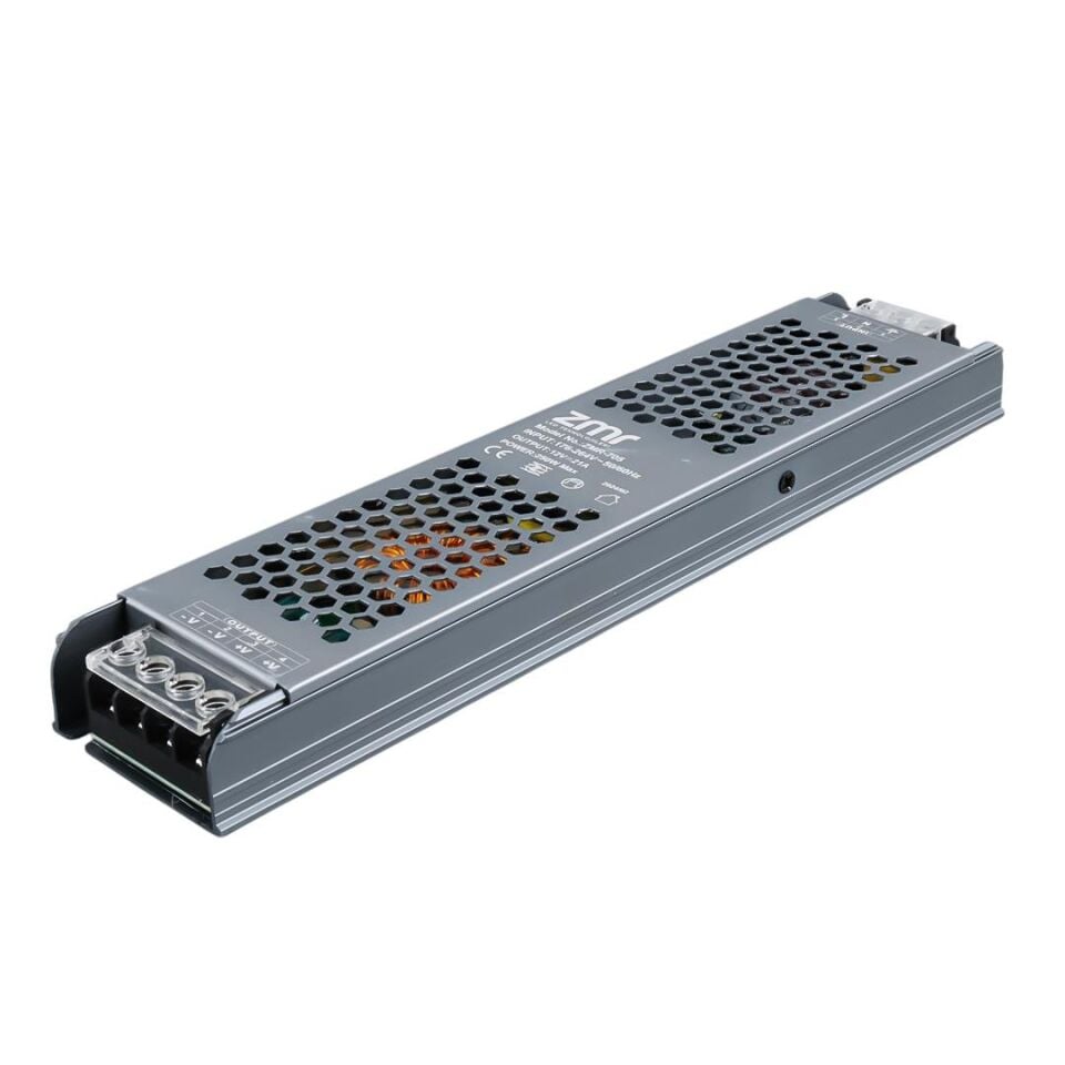 ZMR ZMR-705/B.00 12 Volt 20 Amper 250 Watt Slim Metal Kasa Adaptör