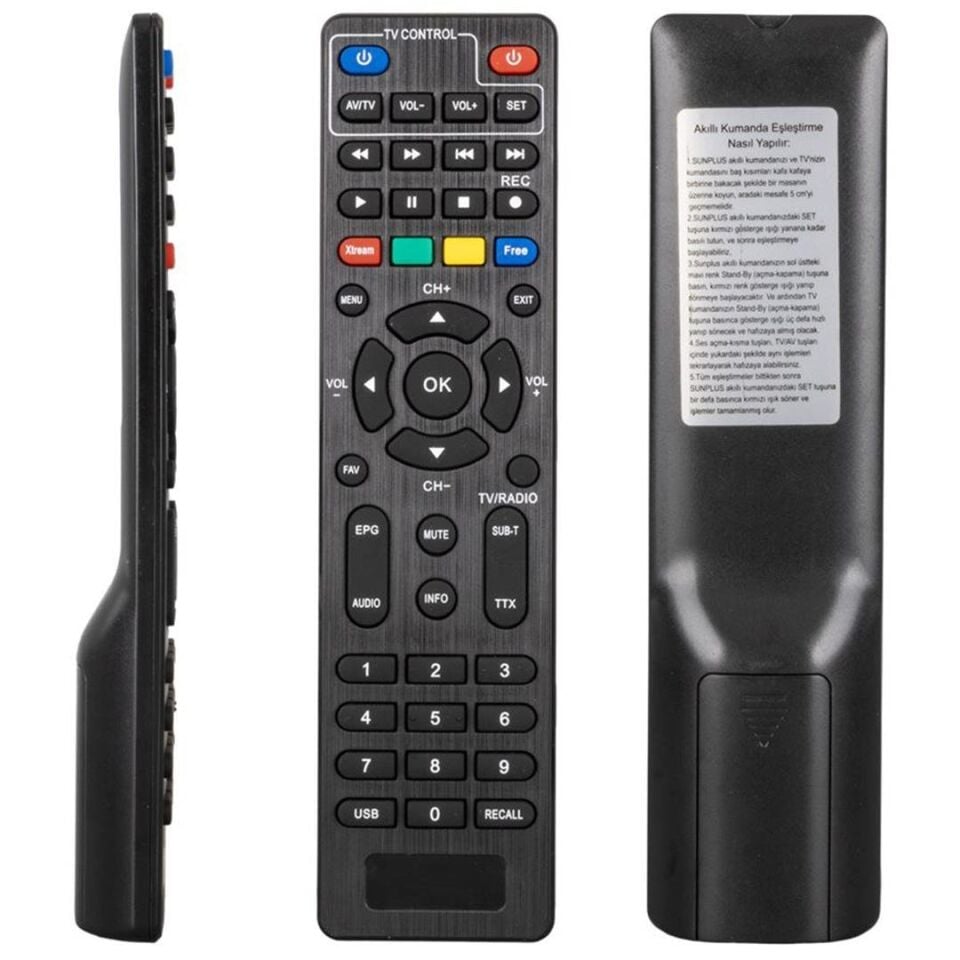 Hey Sungate Sunplus Astra Falcon Full Hd Tv Özellikli Uydu Kumandası