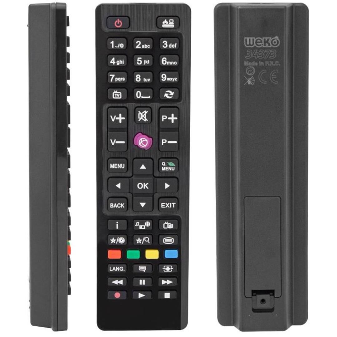 Hey Vestel-Seg-Regal Rc4849 Rm-L260 Mini Mor Tuşlu Lcd Led Tv Kumanda