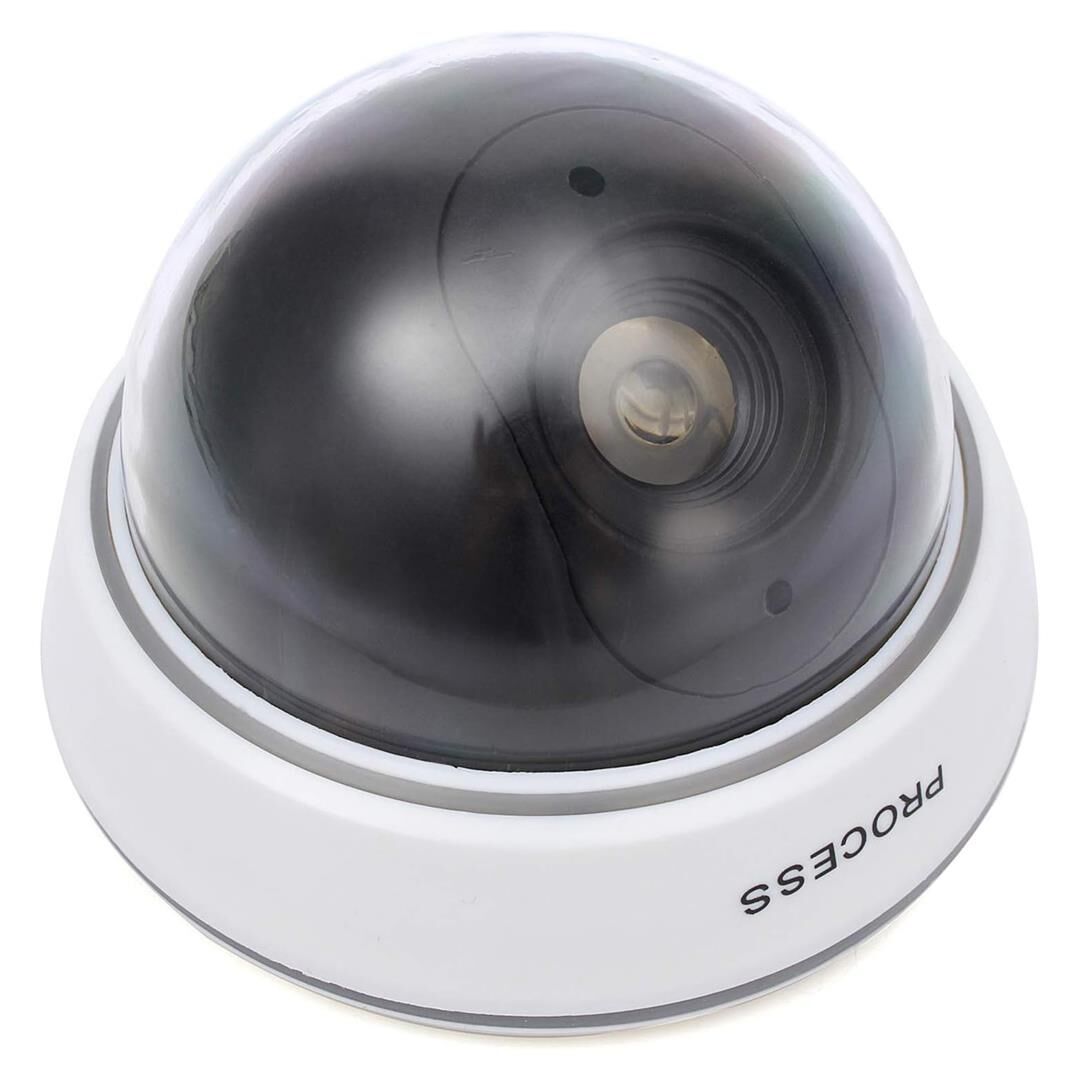 Powermaster PM-2001 Kırmızı Ledli Maket Dome Kamera Caydırıcı Kamera