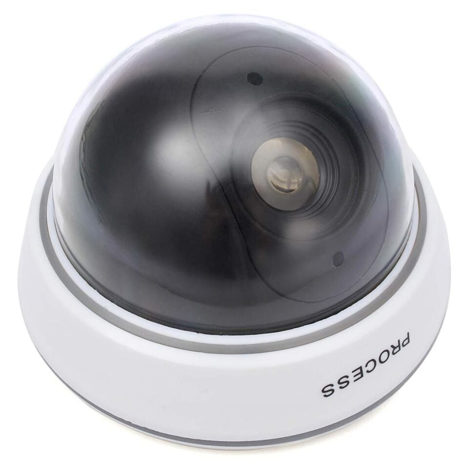 Powermaster PM-2001 Kırmızı Ledli Maket Dome Kamera Caydırıcı Kamera